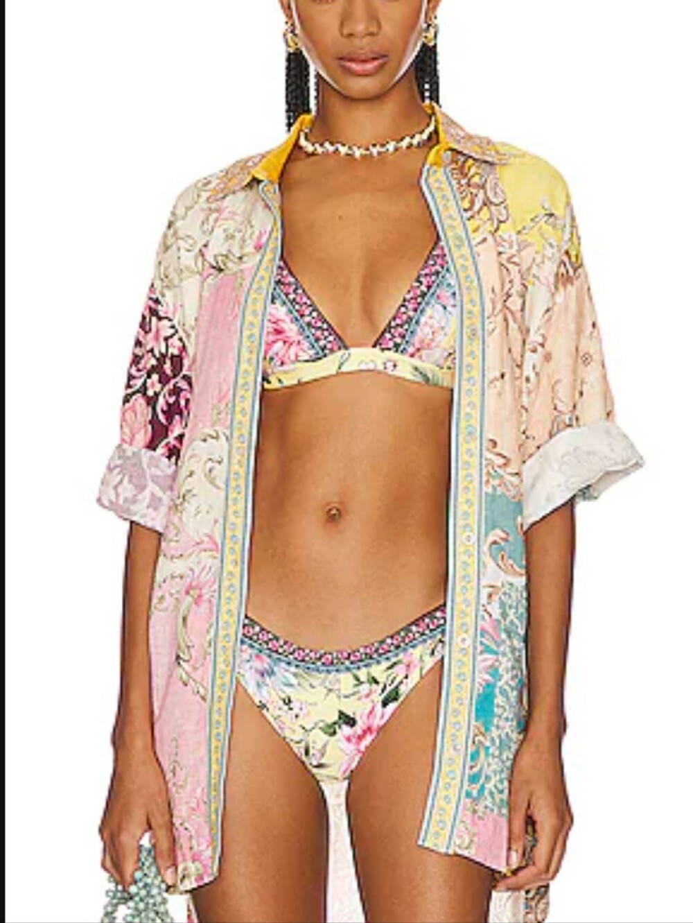 Agua Bendita Chrissy Top in Merzin Size Medium